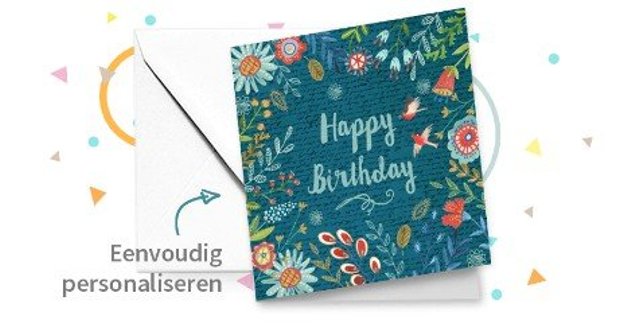 Verjaardagskaarten Verjaardagskaarten maken