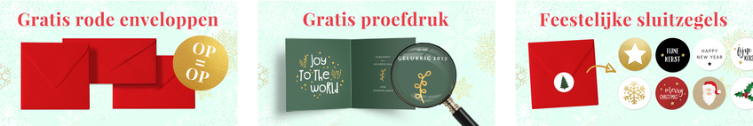 gratis rode enveloppen, gratis proefdruk & prachtige sluitzegels