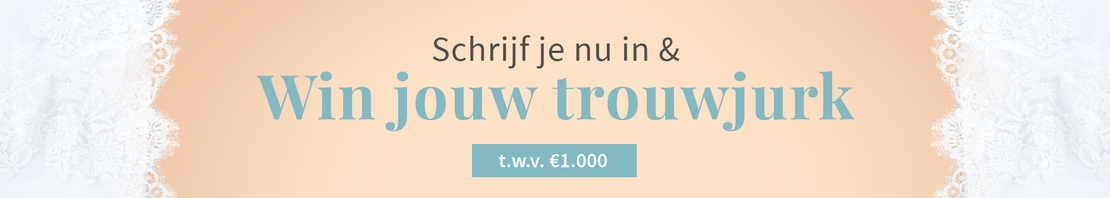Win jouw trouwjurk